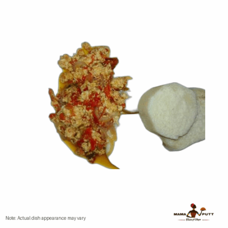 Boiled Yam & Egg Sauce